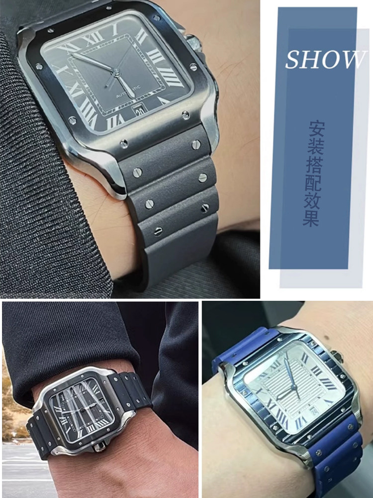 For Cartier Santos Santos Men' - Cartier Watch Santos ulasan dan harga