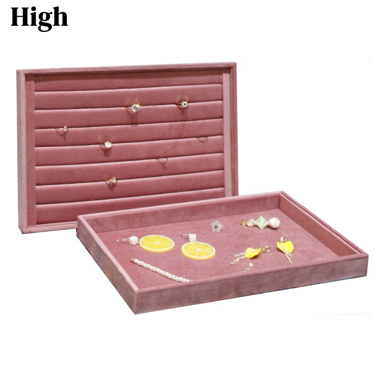 Pink Velvet Jewelry Display Tr - Jewelry And Watches Stores ulasan dan harga