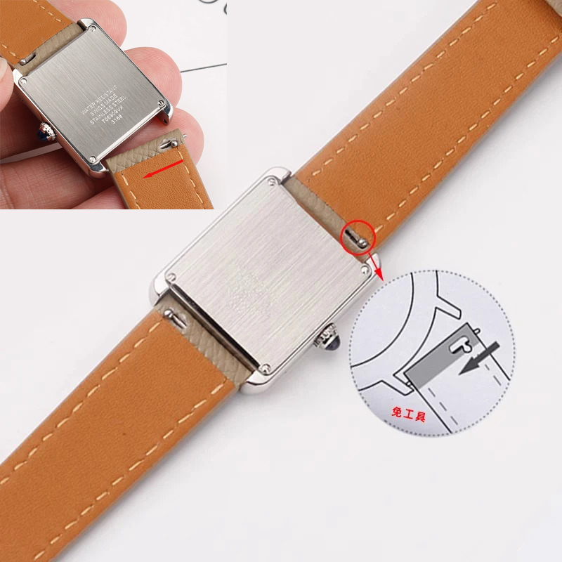 Watch Strap For Cartier Santos - Cartier Watch Santos ulasan dan harga