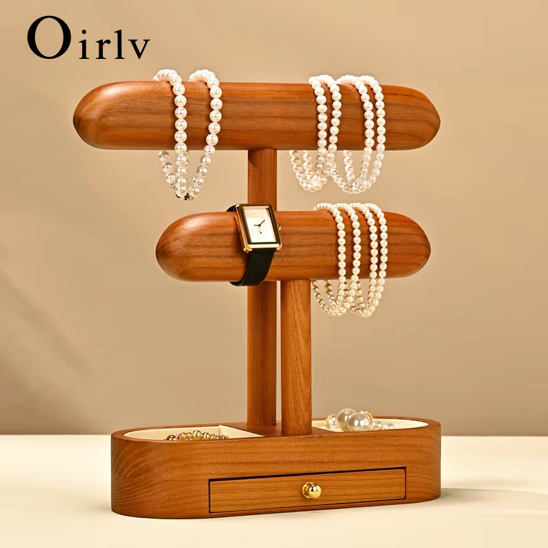 Oirlv Solid Wood Jewelry Displ - Jewelry And Watches Stores ulasan dan harga