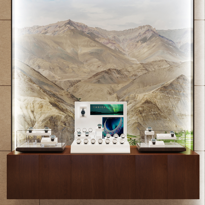 Oirlv White Leather Watch Disp - Jewelry And Watches Stores ulasan dan harga