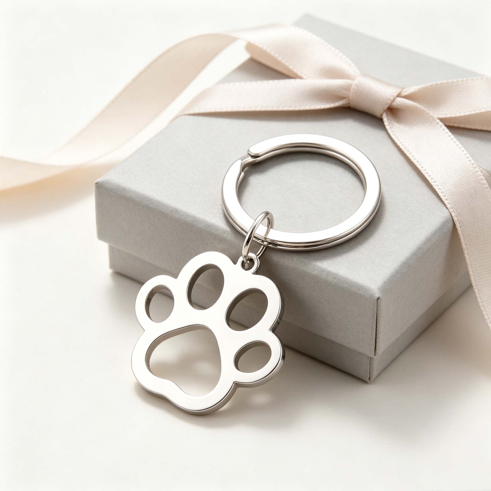 5Pcs Stainless Steel Dog Paw K - Mens Dog Tag Necklace ulasan dan harga