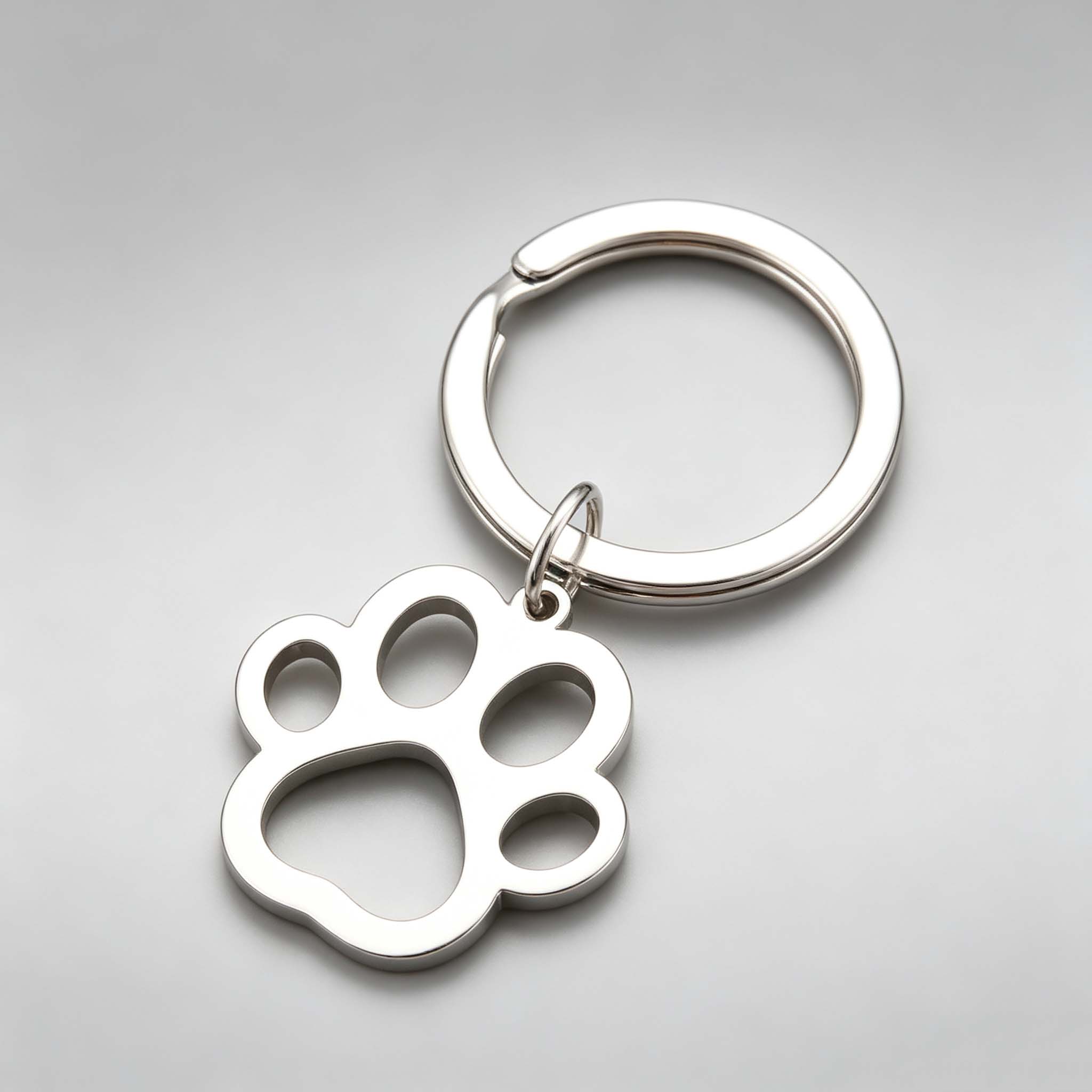 5Pcs Stainless Steel Dog Paw K - Mens Dog Tag Necklace ulasan dan harga