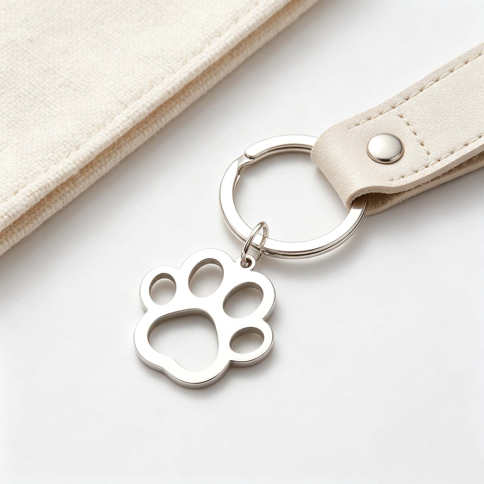 5Pcs Stainless Steel Dog Paw K - Mens Dog Tag Necklace ulasan dan harga