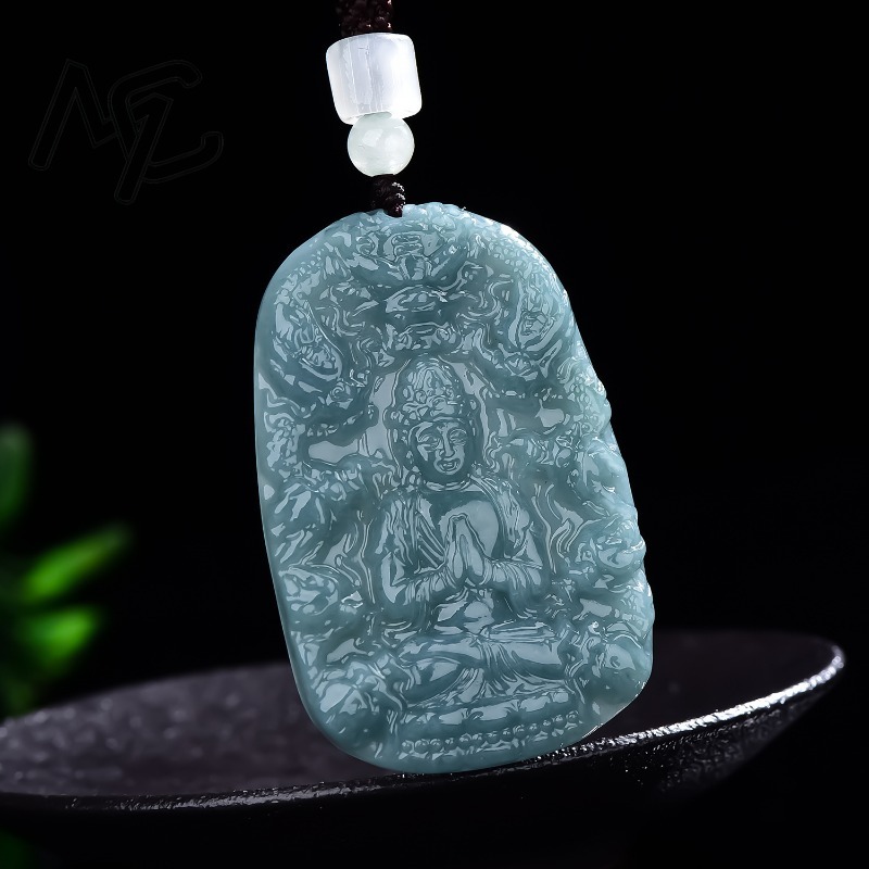 Real Natural Emerald Jade Blue - Jewelry & Watches Spółka Z Ograniczoną Odpowiedzialnością ulasan dan harga