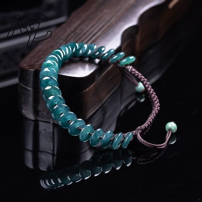 Natural Real Emerald Blue Wate - Jewelry & Watches Spółka Z Ograniczoną Odpowiedzialnością ulasan dan harga