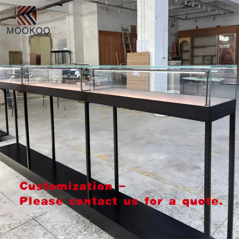 custom.Customizable Glass Disp - Jewelry And Watches Stores ulasan dan harga