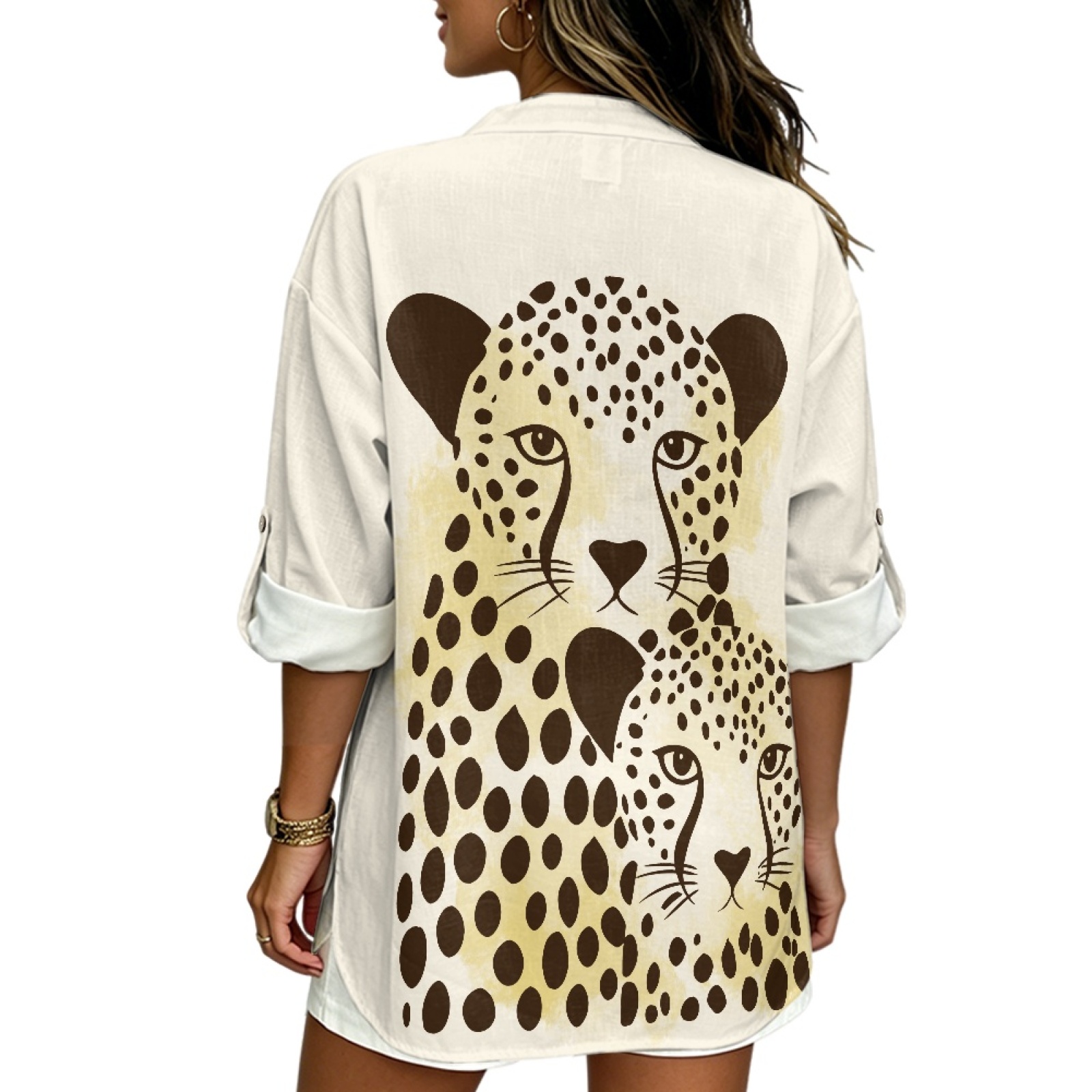 PENSTROLL Leopard Print Linen  - S&S Watches & Jewelry Ho Chi Minh ulasan dan harga