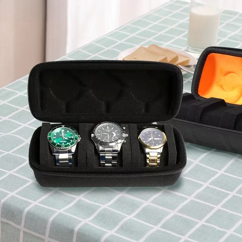 Travel Case for Watch with 3 S - High Jewelry Watches ulasan dan harga