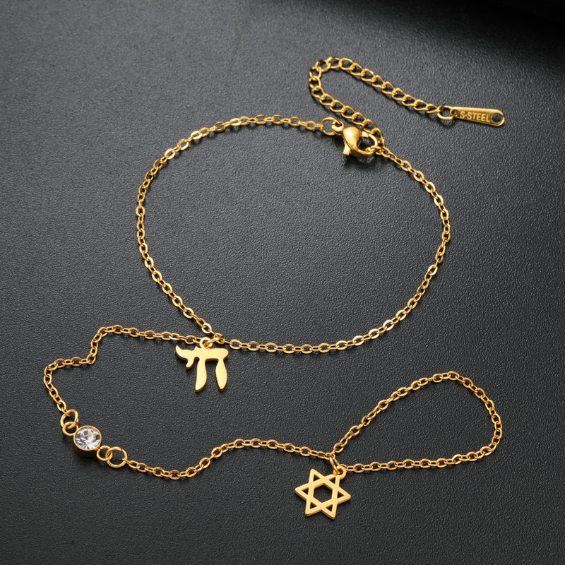 Jewish Star of David Hebrew Le - Jewelry & Watches Spółka Z Ograniczoną Odpowiedzialnością ulasan dan harga