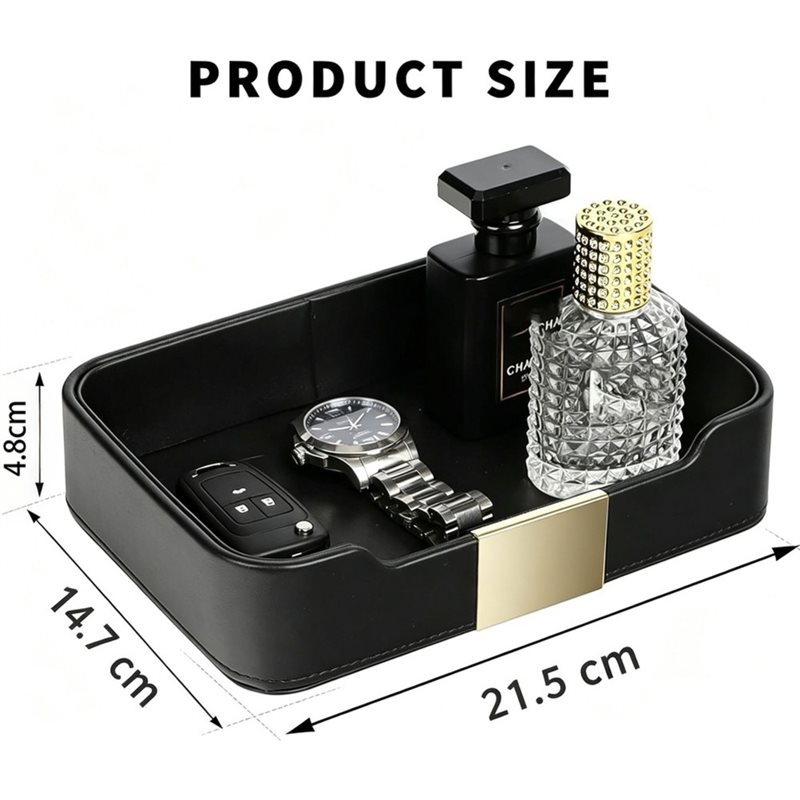 PHFU-PU Leather Key Box, Key T - Jewelry And Watches Stores ulasan dan harga