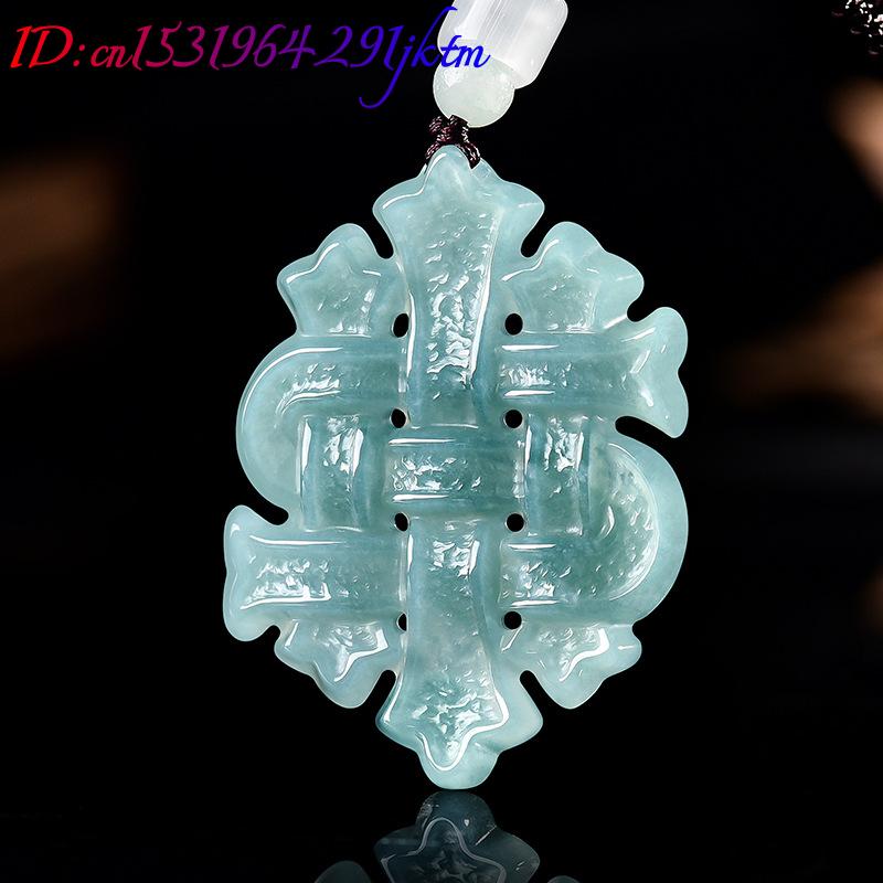 Natural Burmese Jadeite Chines - Necklace Pendant ulasan dan harga