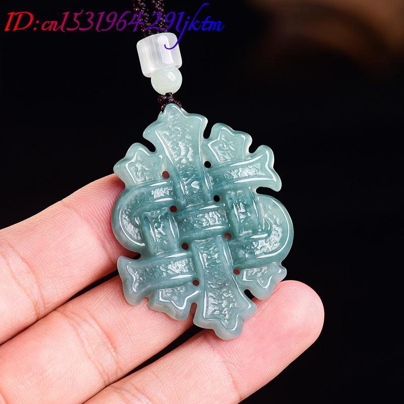 Natural Burmese Jadeite Chines - Necklace Pendant ulasan dan harga