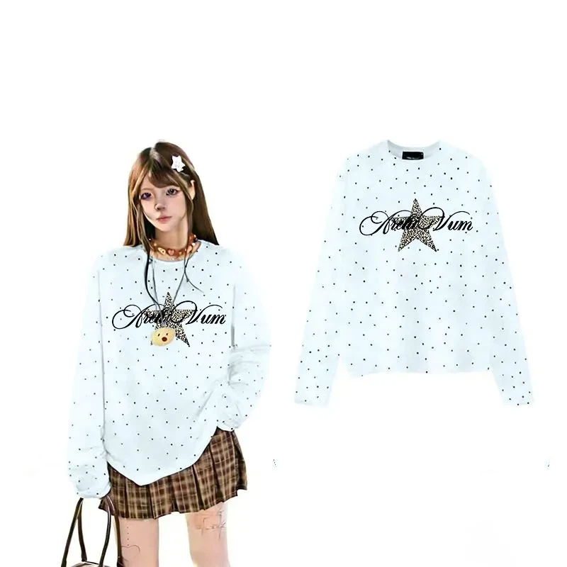Women Lazy Style Crew Neck Pol - S&S Watches & Jewelry Ho Chi Minh ulasan dan harga